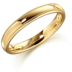 6mm 9ct Yellow Gold Wedding Ring-0