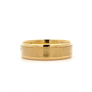 7mm Concave Wedding Ring