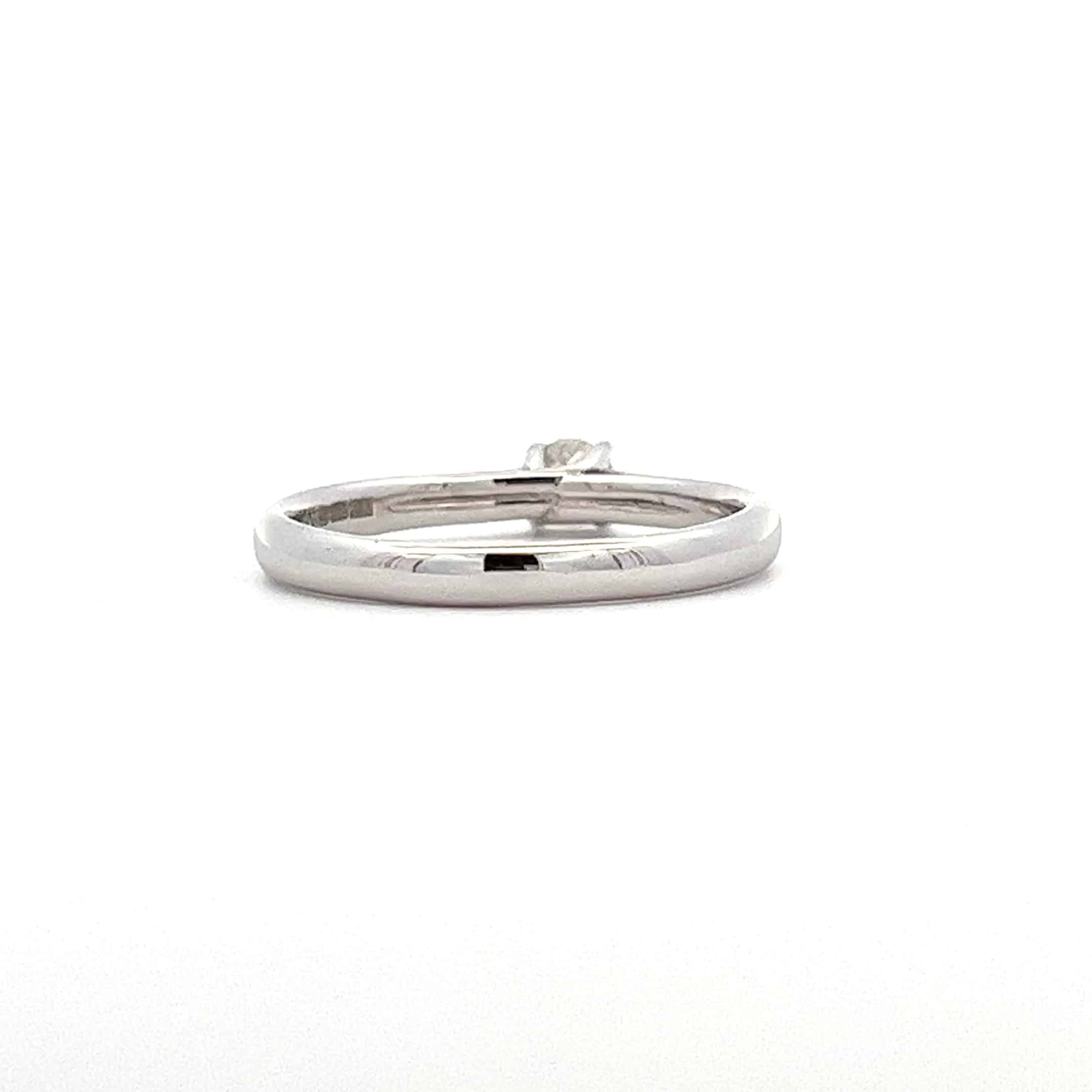 0.25ct Mastercut Diamond 4 Claw Starlight Ring – 18ct White Gold