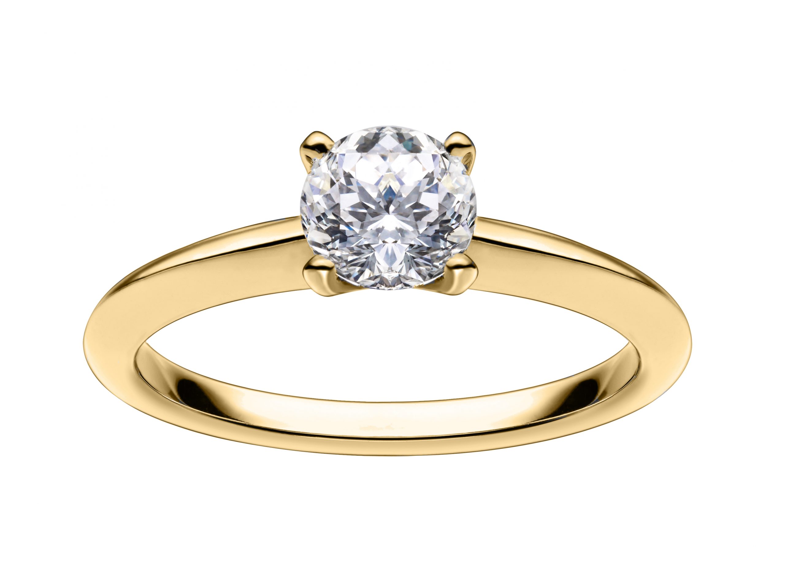 0.55ct Mastercut Diamond 4 Claw Simplicity Ring