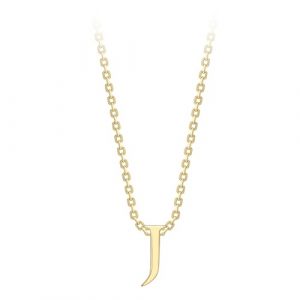 9ct Yellow Gold Initial J