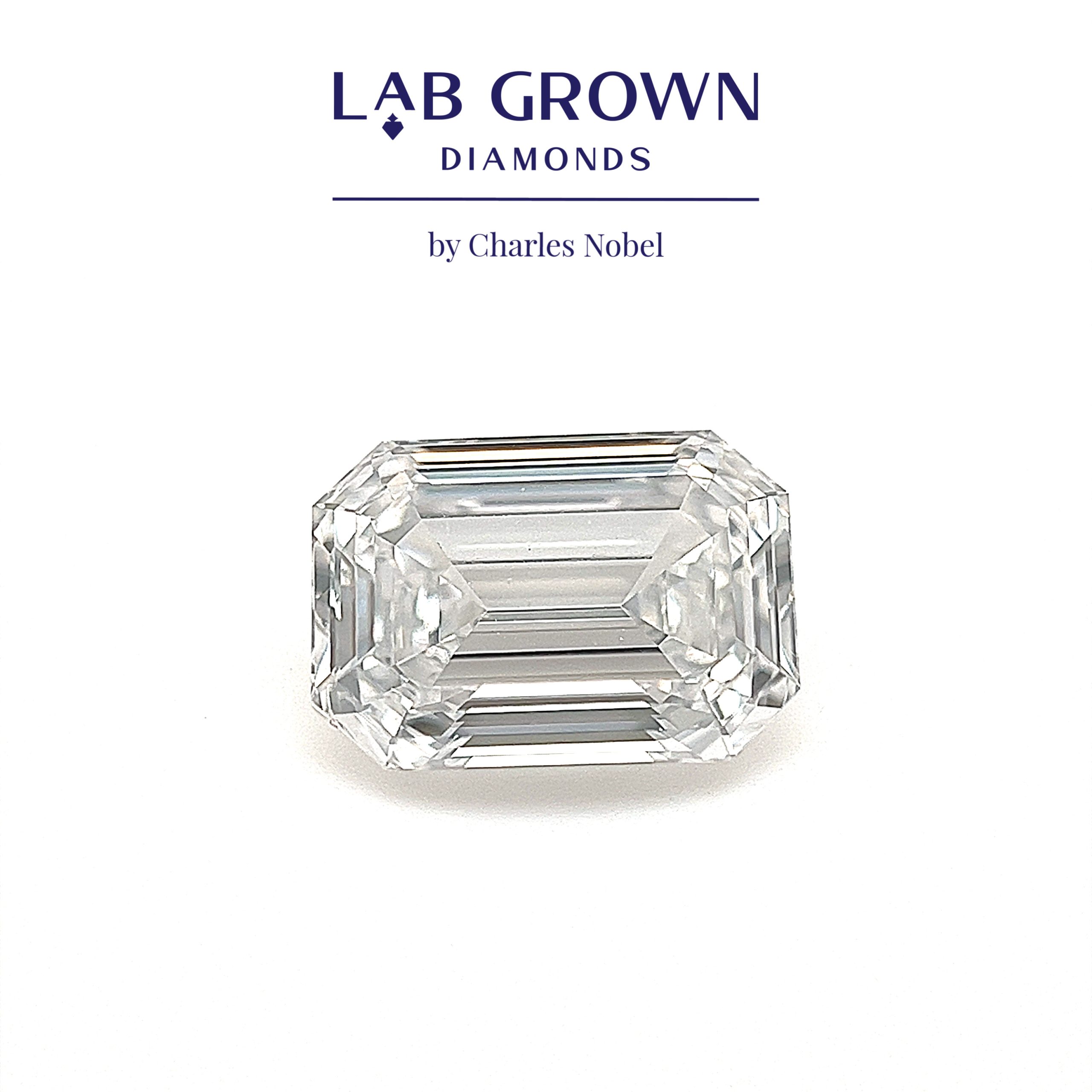 1.50ct, D Colour, VS1 Clarity, Lab Grown Emerald Cut Diamond – Loose Diamond