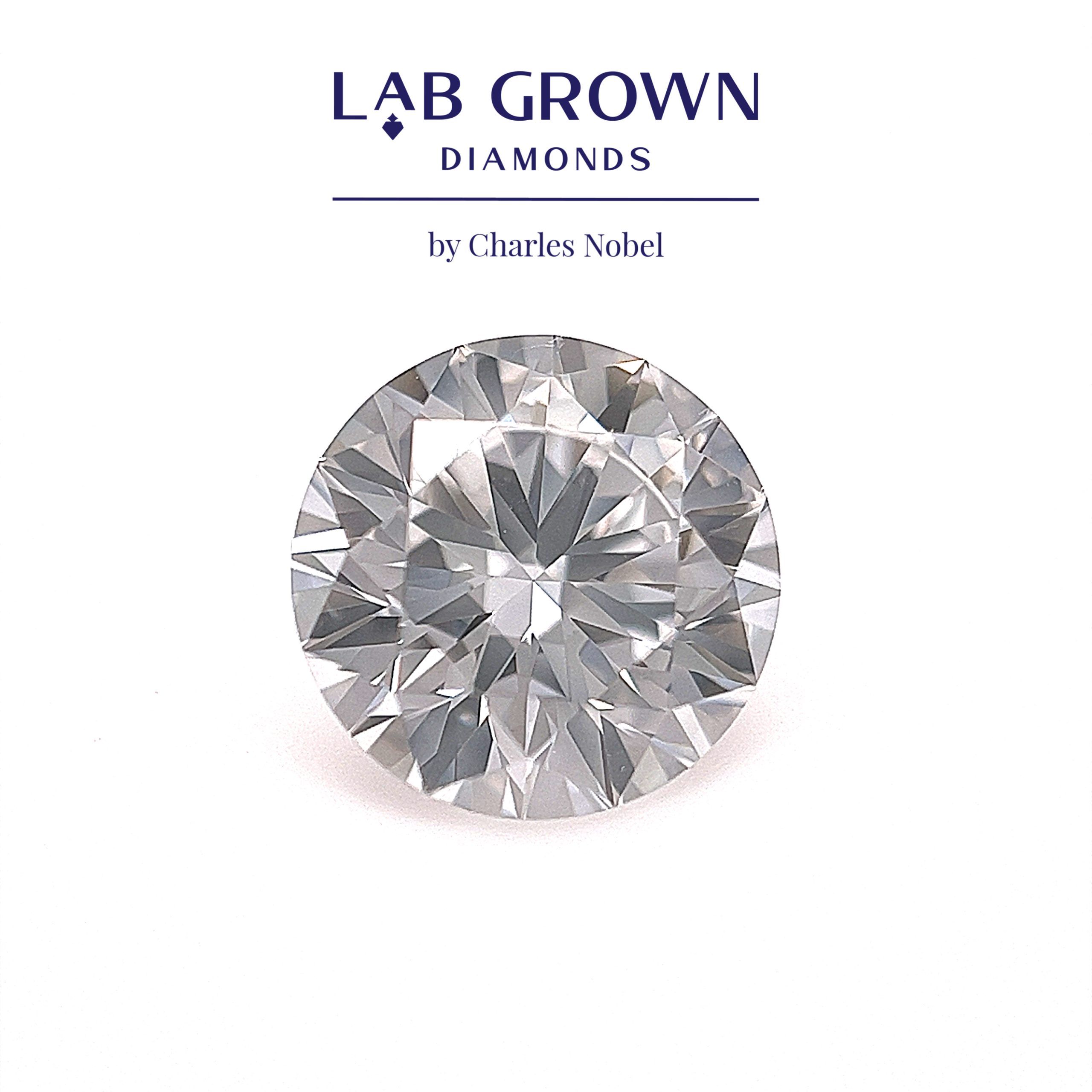 1.50ct, D Colour, VS2 Clarity, Lab Grown Brilliant Cut Diamond – Loose Diamond – Ideal Cut