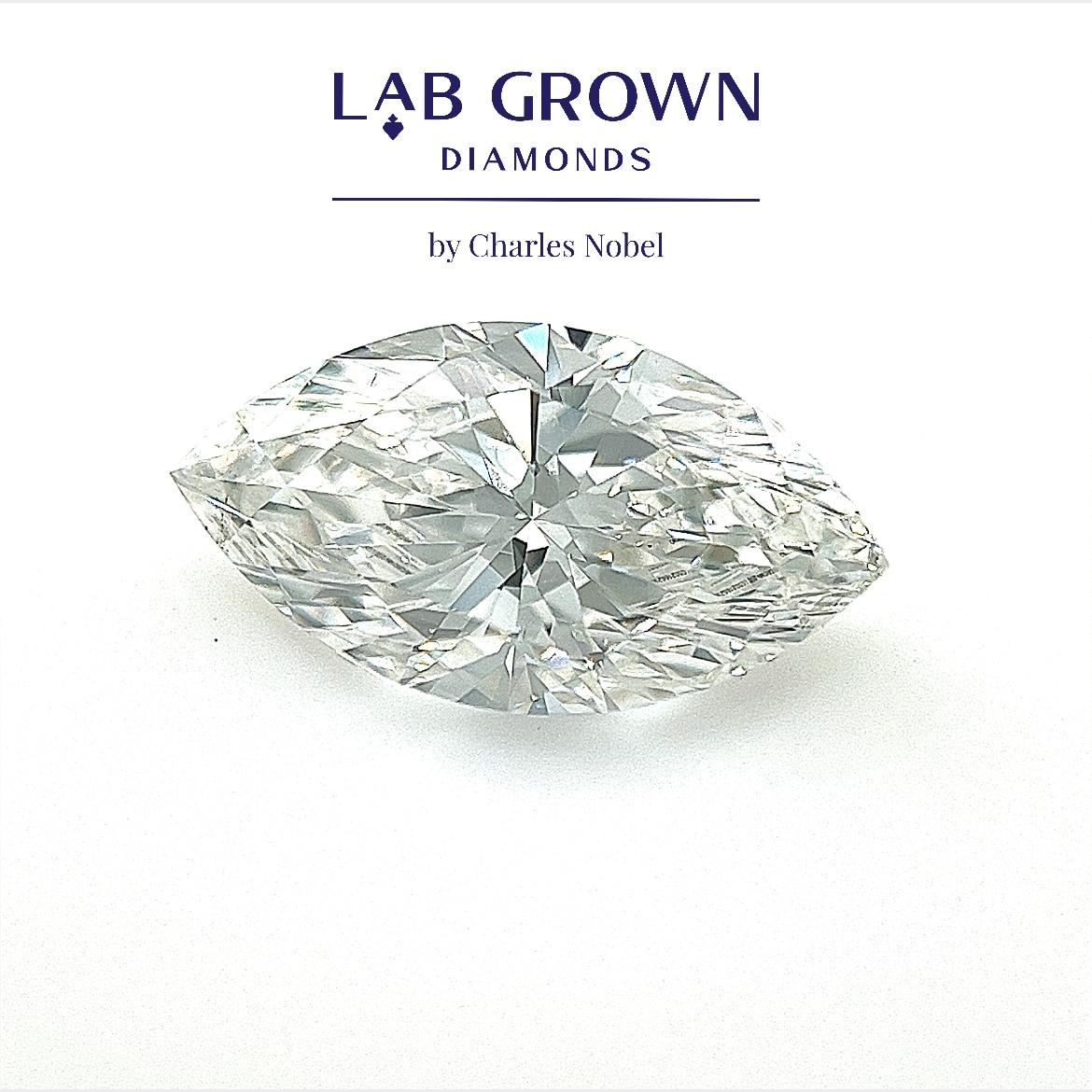 2.02ct F Colour, VS1 Clarity Marquise Cut Lab Grown Diamond