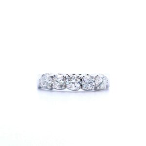 0.86ct CN Collection 5 Stone Diamond Ring
