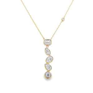 0.60ct Diamond Pendant in Yellow Gold