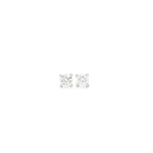 0.51ct Natural Diamond Solitaire Earrings