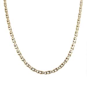 Preowned 9ct Gold 16" Double Curb Chain